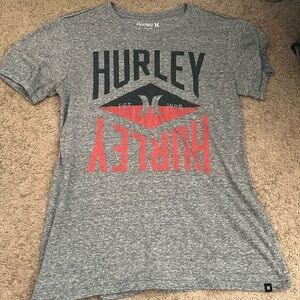Hurley Gray Graphic T-Shirt